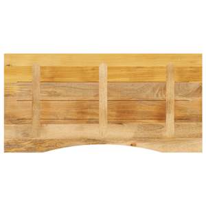 Stolní deska s výřezem 140x50x2,5 cm masivní hrubý mangovník - obrázek 5