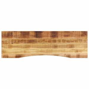 vidaXL kumerusega lauaplaat, 160x50x2,5 cm, t&ouml;&ouml;tlemata mangopuit