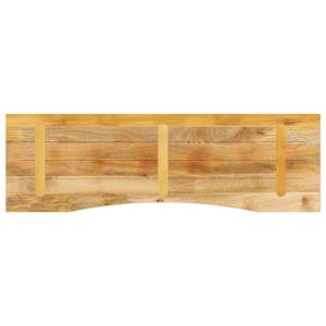 Stolní deska s výřezem 160x50x2,5 cm masivní hrubý mangovník - obrázek 5