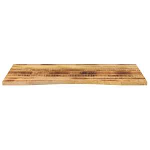 Stolní deska s výřezem 100x80x2,5 cm masivní hrubý mangovník - obrázek 3