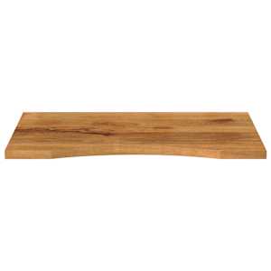 Stolní deska s výřezem 100x50x2,5 cm masivní hrubý mangovník - obrázek 3