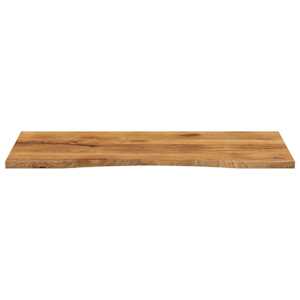 Stolní deska s výřezem 110x50x2,5 cm masivní hrubý mangovník - obrázek 3
