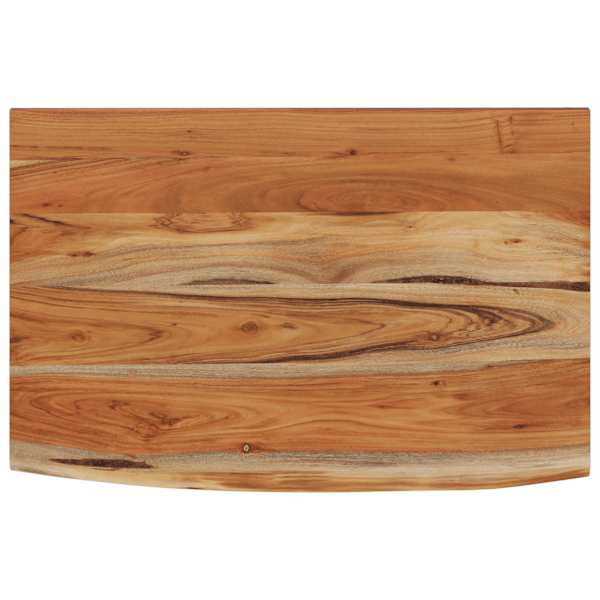 vidaXL lauaplaat 50x30x2,5 cm ristk&uuml;lik akaatsia naturaalne serv