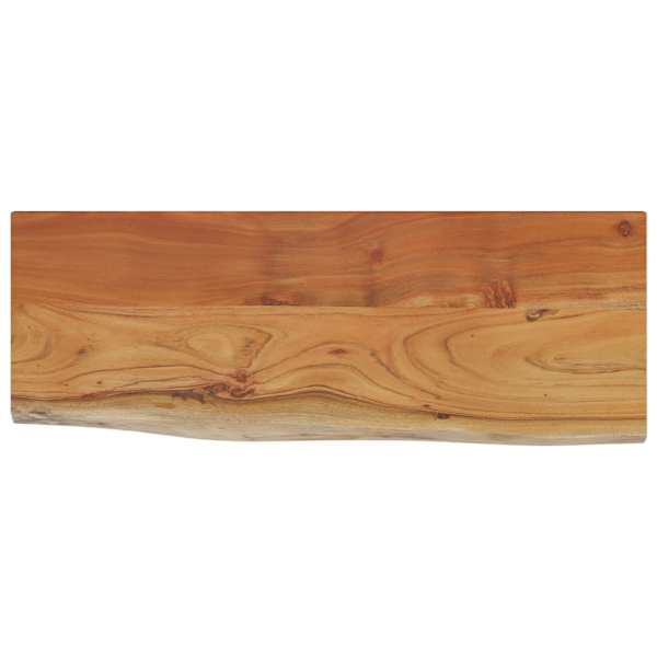vidaXL seinariiul, 80x30x2,5 cm, ristk&uuml;lik, akaatsia, naturaalne serv