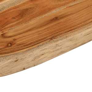 Koupelnová deska 70x60x2,5 cm obdélník masivní akáciové dřevo - obrázek 6