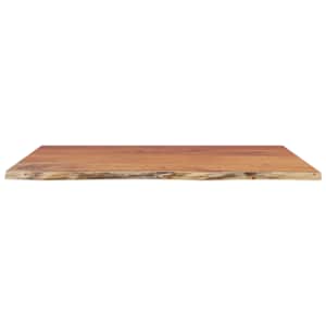 Koupelnová deska 90x60x2,5 cm obdélník masivní akáciové dřevo - obrázek 4