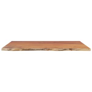 Koupelnová deska 100x60x2,5 cm obdélník masivní akáciové dřevo - obrázek 4