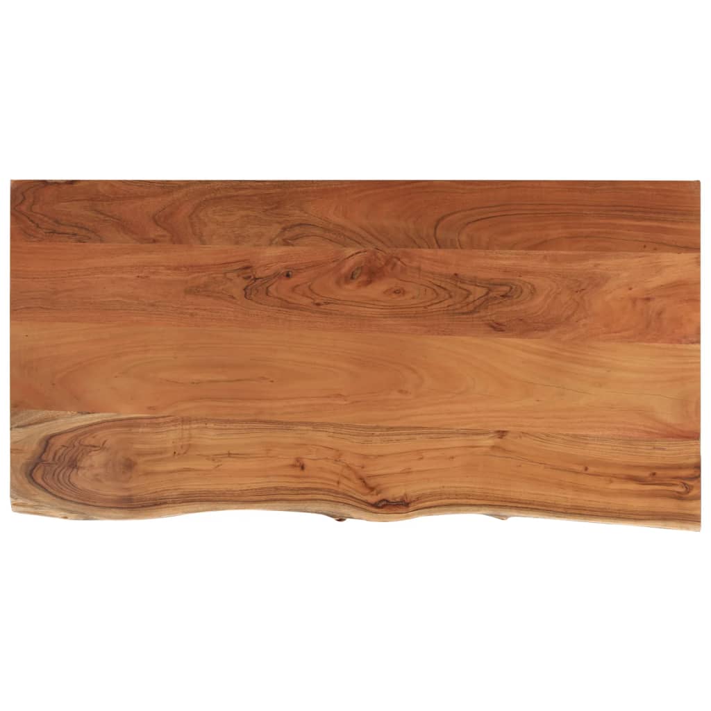 E-shop vidaXL Kúpeľňová doska 120x60x2,5 cm obdĺžniková akáciový masív