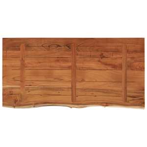 Koupelnová deska 120x60x2,5 cm obdélník masivní akáciové dřevo - obrázek 5