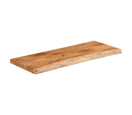 vidaXL Πάγκος Μπάνιου Ορθογώνιος 140x60x2,5 εκ. από Μασίφ Ξύλο Ακακίας