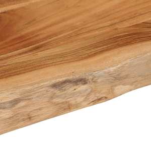 Koupelnová deska 140x60x2,5 cm obdélník masivní akáciové dřevo - obrázek 6