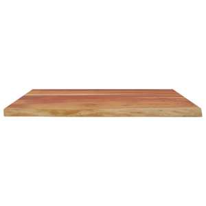 Stolní deska 90x80x2,5 cm obdélník masivní akácie živá hrana - obrázek 4