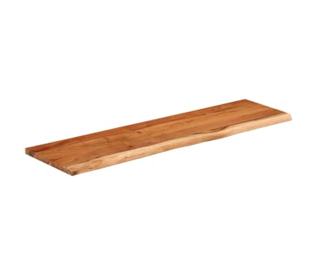 vidaXL Επιφάνεια Τραπεζιού Ορθογώνια 120x40x3,8 εκ. Μασίφ Ξύλο Ακακίας