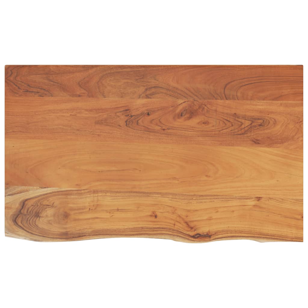 vidaXL Koupelnová deska 100x60x3,8 cm obdélník masivní akáciové dřevo