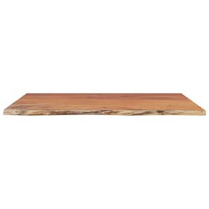 Koupelnová deska 100x60x3,8 cm obdélník masivní akáciové dřevo - obrázek 4