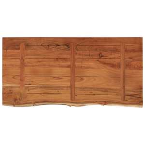 Koupelnová deska 120x60x3,8 cm obdélník masivní akáciové dřevo - obrázek 5