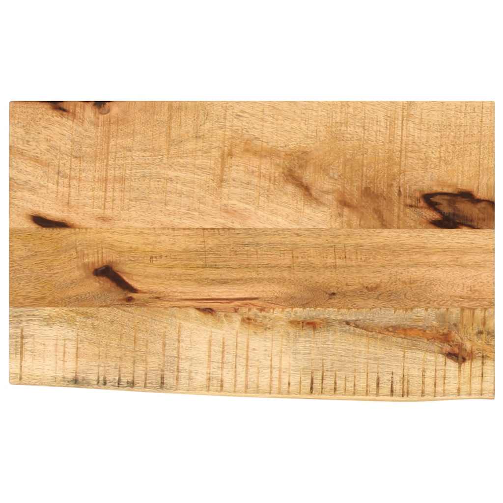vidaXL Blat de masă margine naturală, 50x40x2,5 cm, lemn masiv mango