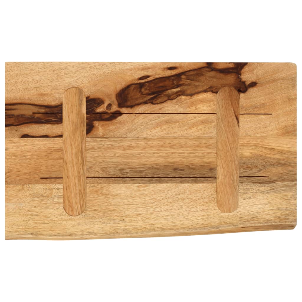 vidaXL Tafelblad met natuurlijke rand 40x30x3,8 cm massief mangohout bruin, foto 3