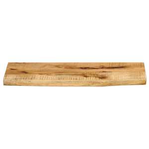 Stolní deska 90x30x3,8 cm živá hrana hrubé mangovníkové dřevo - obrázek 3