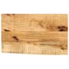 vidaXL lauaplaat, 60x40x3,8 cm, naturaalsete servadega, mangopuit