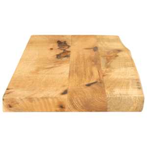 Stolní deska 80x40x3,8 cm živá hrana hrubé mangovníkové dřevo - obrázek 4