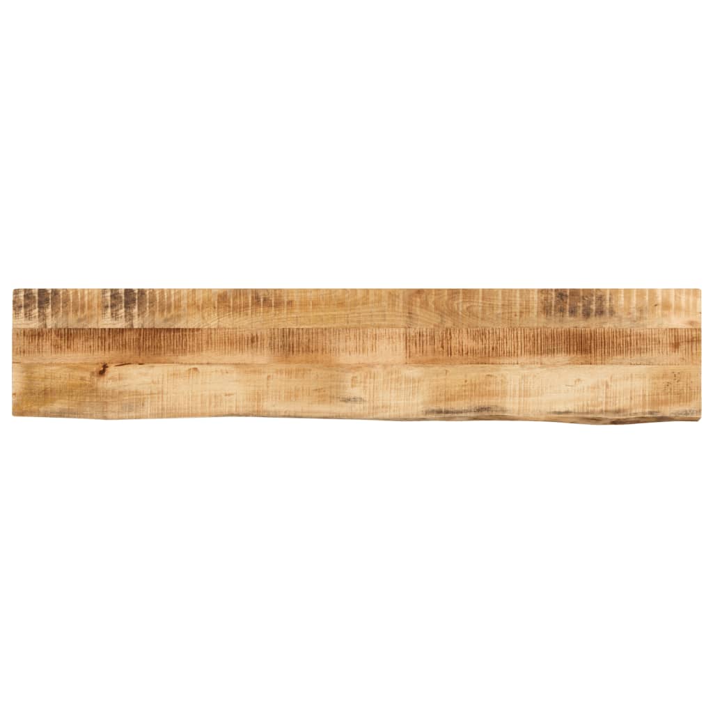 vidaXL Stolní deska 120x40x3,8 cm živá hrana hrubé mangovníkové dřevo