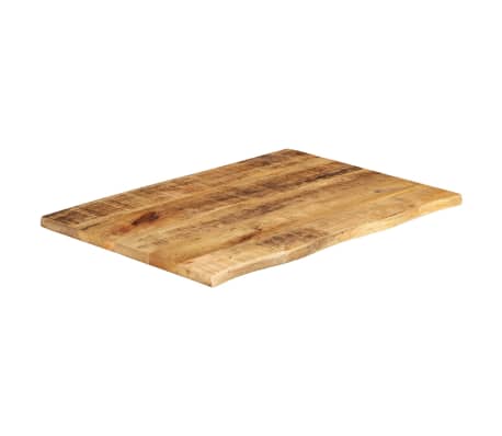 vidaXL Table Top Natural Solid Mango Wood Medium Durable
