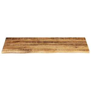 Stolní deska 110x60x3,8 cm živá hrana hrubé mangovníkové dřevo - obrázek 3