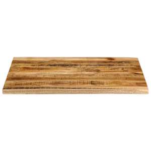 Stolní deska 110x80x3,8 cm živá hrana hrubé mangovníkové dřevo - obrázek 3