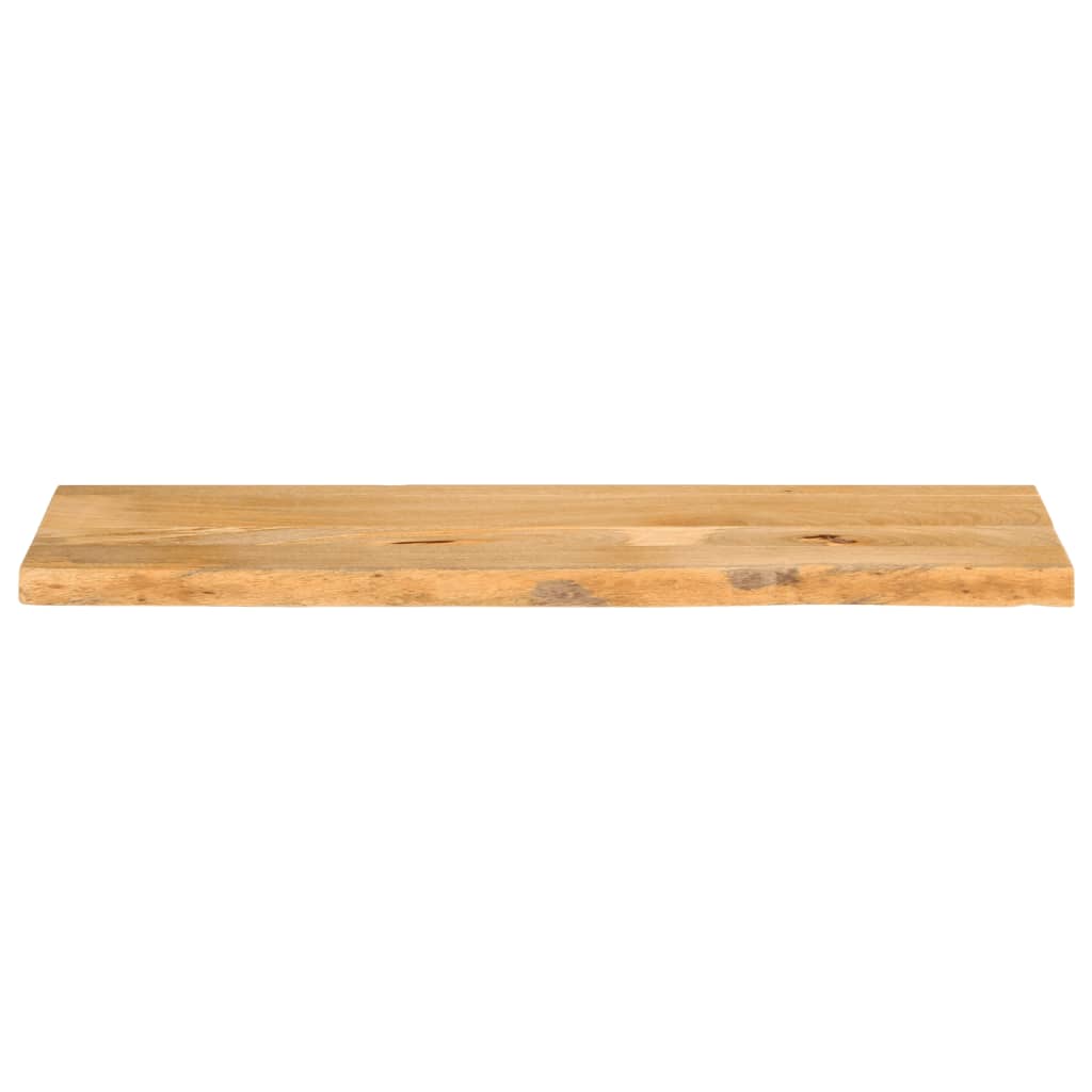 vidaXL Tafelblad met natuurlijke rand 100x20x2,5 cm massief mangohout bruin, foto 3