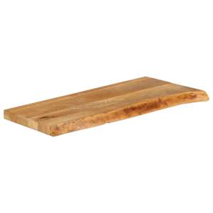 Stolní deska živá hrana 70 x 30 x 2,5 cm masivní mangovník - obrázek 2