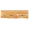 vidaXL lauaplaat, naturaalse servaga, 100 x 40 x 2,5 cm, mangopuit