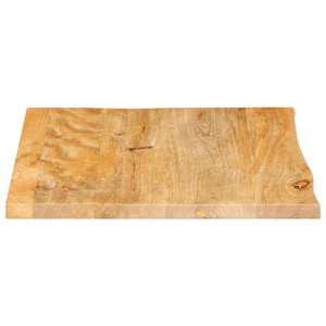 Stolní deska živá hrana 60 x 60 x 2,5 cm masivní mangovník - obrázek 4