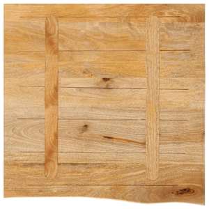 Stolní deska živá hrana 60 x 60 x 2,5 cm masivní mangovník - obrázek 5