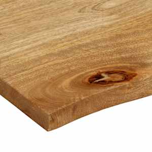 Stolní deska živá hrana 60 x 60 x 2,5 cm masivní mangovník - obrázek 6