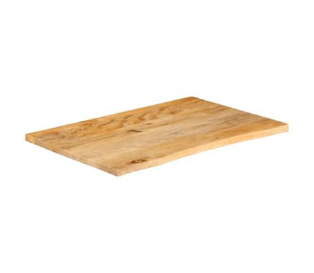 vidaXL Bor&eth;plata me&eth; N&aacute;tt&uacute;rulegum Br&uacute;num 80x60x2,5 cm Mang&oacute;vi&eth;ur
