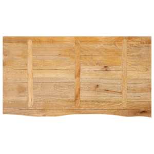 Stolní deska živá hrana 100 x 60 x 2,5 cm masivní mangovník - obrázek 5