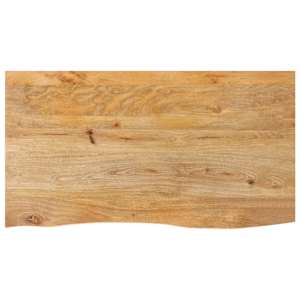 Stolní deska živá hrana 110 x 60 x 2,5 cm masivní mangovník - obrázek 1