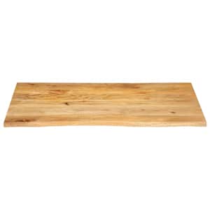 Stolní deska živá hrana 110 x 60 x 2,5 cm masivní mangovník - obrázek 3