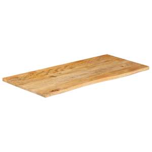 Stolní deska živá hrana 120 x 60 x 2,5 cm masivní mangovník - obrázek 2