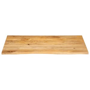 Stolní deska živá hrana 120 x 60 x 2,5 cm masivní mangovník - obrázek 3