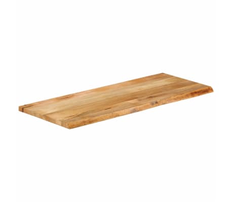 vidaXL Dessus de table &agrave; bord vivant 140x60x2,5cm bois massif manguier