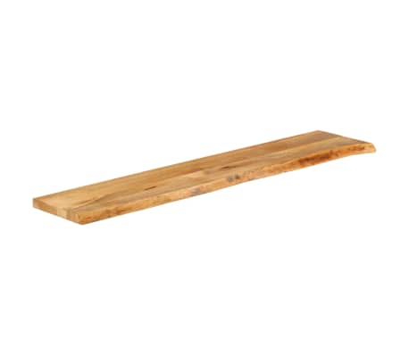 vidaXL Επιφάνεια Τραπεζιού 160x20x3,8 εκ. Live Edge Μασίφ Ξύλο Μάνγκο
