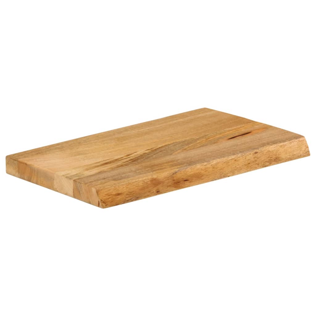 vidaXL Tafelblad met natuurlijke rand 40x30x3,8 cm massief mangohout afbeelding