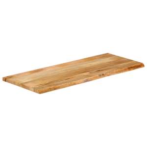 vidaXL Tafelblad met natuurlijke rand 140x60x3,8 cm massief mangohout