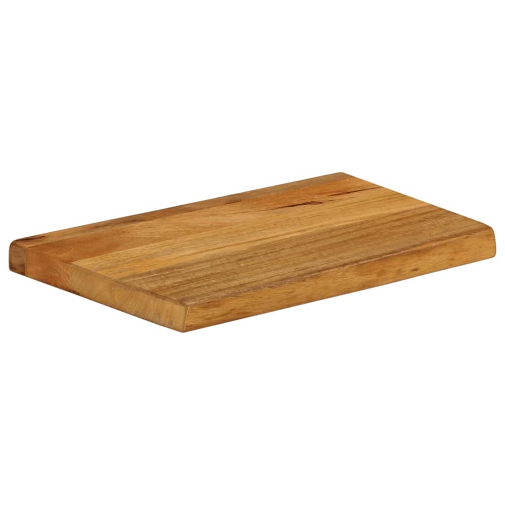 vidaXL Pöytälevy elävä reuna 60x20x2,5 cm täysi mangopuu