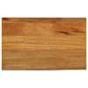 vidaXL lauaplaat, naturaalse servaga, 40x30x2,5 cm, mangopuit