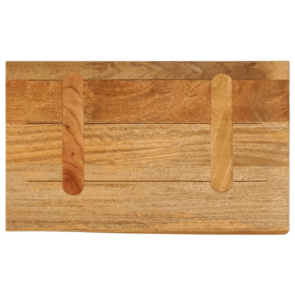 vidaXL Tafelblad met natuurlijke rand 60x40x2,5 cm massief mangohout bruin, foto 4