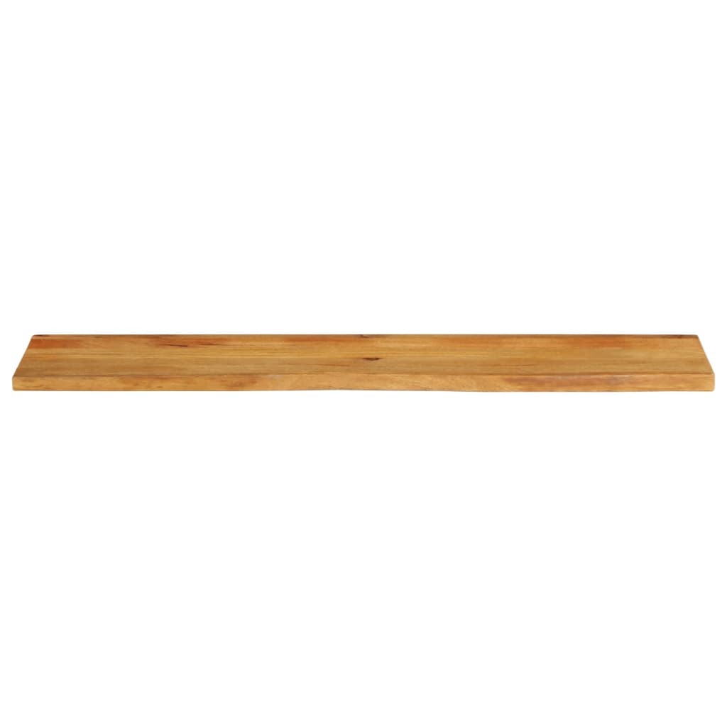 vidaXL Tafelblad met natuurlijke rand 160x40x2,5 cm massief mangohout bruin, foto 2