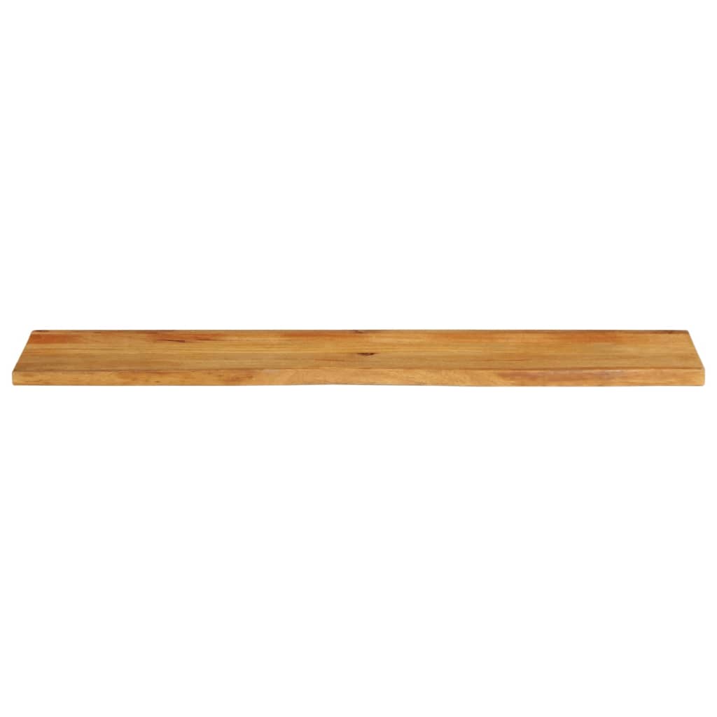 vidaXL Tafelblad met natuurlijke rand 160x30x3,8 cm massief mangohout bruin, foto 2
